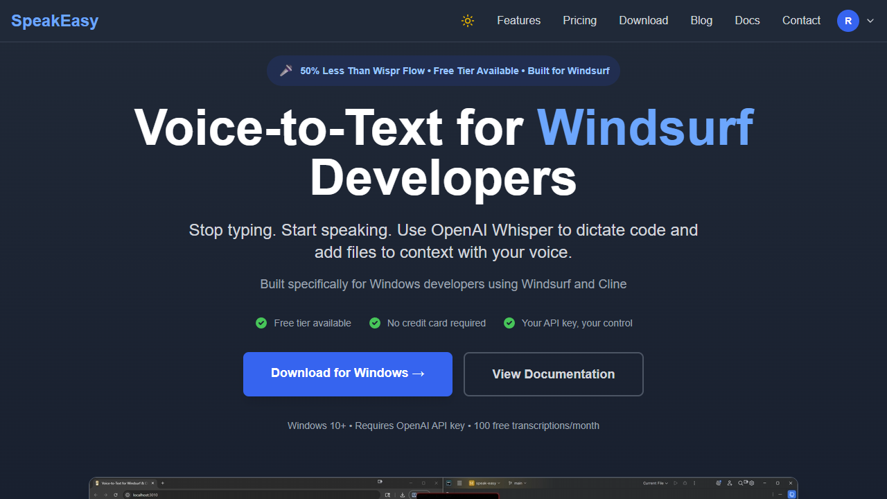 SpeakEasy screenshot